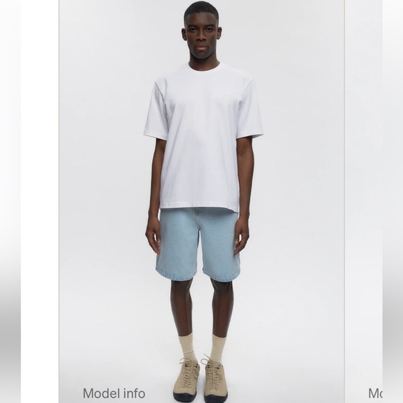 KOTN Antifit Denim Shorts, Light Wash, 31 - Picture 11 of 13